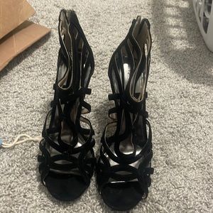 Coach black heel